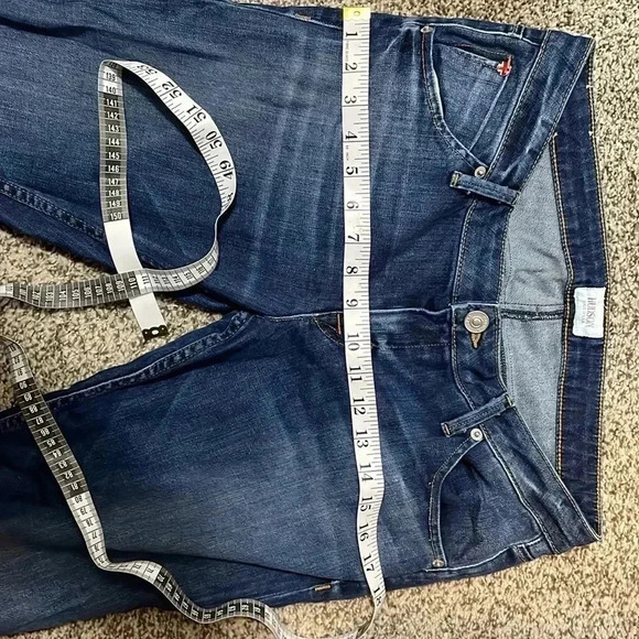 Hudson Jax Boyfriend Skinny Dark Wash Jeans Size 28 - Picture 14 of 14